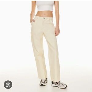 TNA Cream White Greenwich Pant